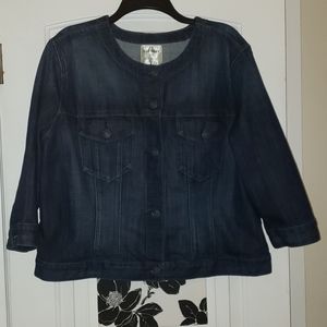 OLD NAVY JEAN JACKET, SO CUTE! SZ XXL